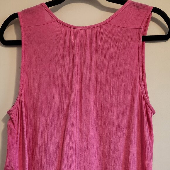 Old Navy Boho Sleeveless blouse size large - Picture 2 of 8